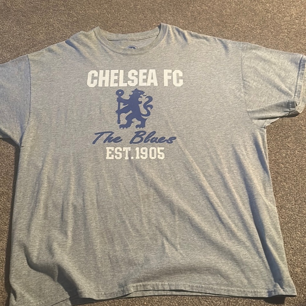 🌷2/30🌷 Chelsea FC Grey Mens XXL T-shirt